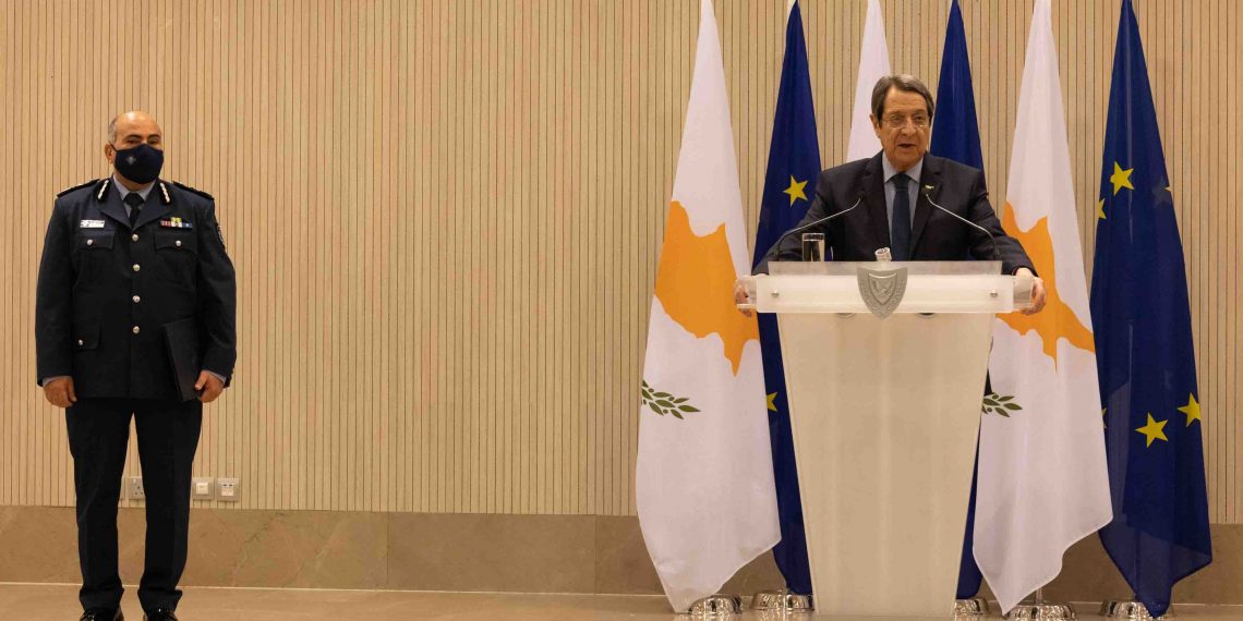 Υπαρχηγός της Αστυνομίας Κύπρου διορίστηκε ο Δημήτρης Δημητρίου