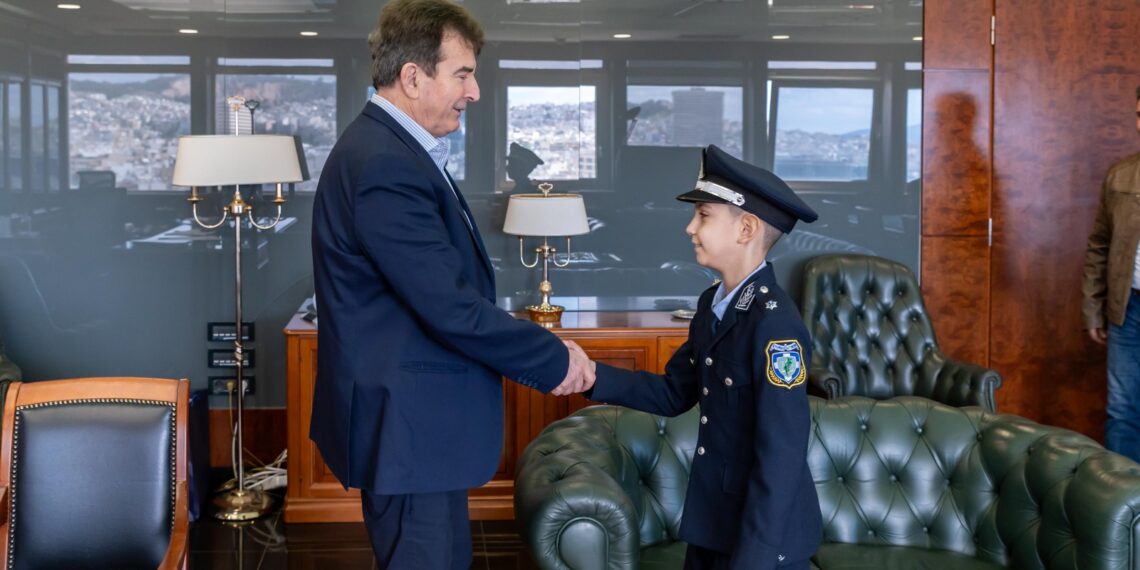 Βραβεύτηκε ο 10χρονος Υπαστυνόμος, Παναγιώτης