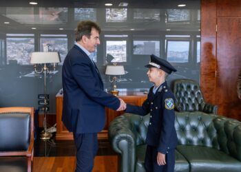 Βραβεύτηκε ο 10χρονος Υπαστυνόμος, Παναγιώτης