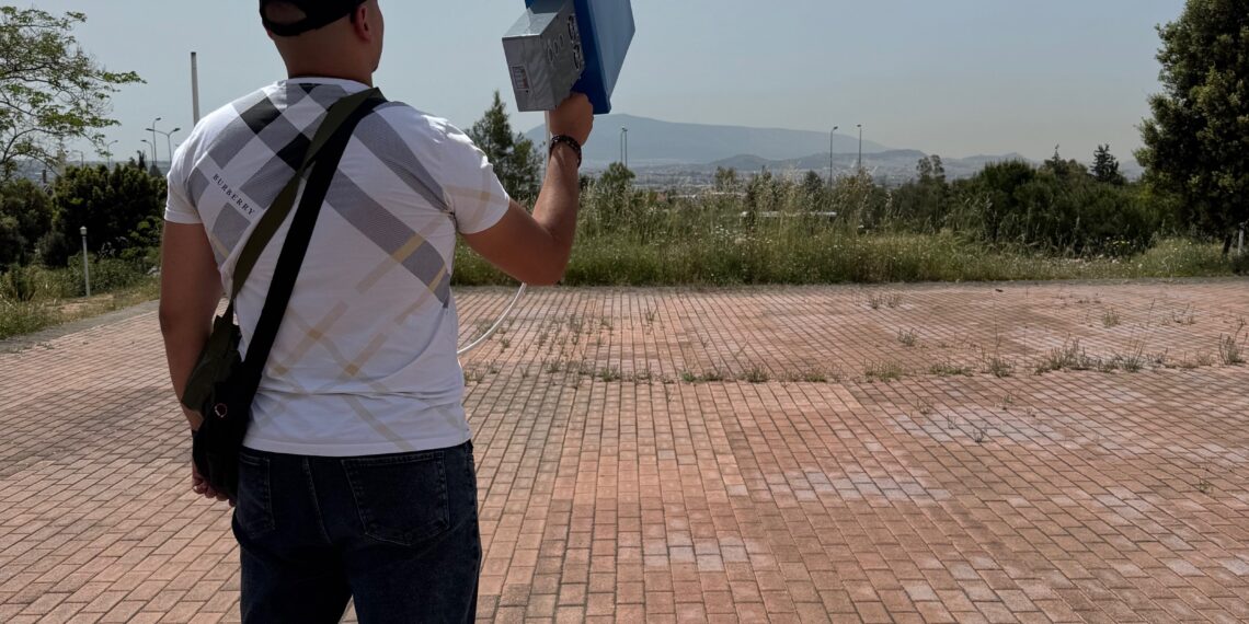 Εκπαίδευση φρουρών στη χρήση Anti-Drone JAMMER