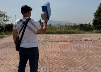 Εκπαίδευση φρουρών στη χρήση Anti-Drone JAMMER